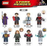 XINH 906 8 minifigures: Super Heroes