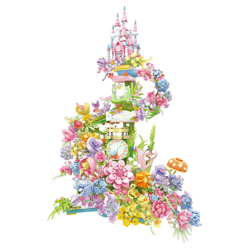 SEMBO 611072 Fantasy Flower Castle