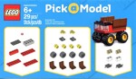 Lego 3850006 Pick a model: Jeep