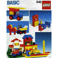 Lego 540 Basic Building Set, 5 plus