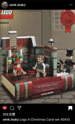 Lego 40410 Christmas Carol: Charles Dickens