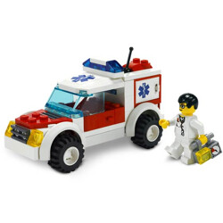 Lego 7902 Medical: Doctor's car