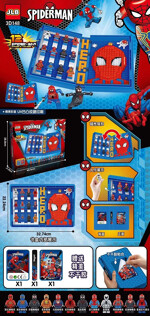 JLB 3D148 Spider-Man Collection Building Blocks