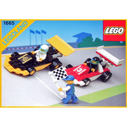 Lego 1665 Racing Cars: Track Duo