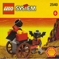 Lego 2540 Castle: Fear Knight: The Terrible Manta Throwing Stone Car