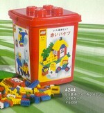 Lego 4244 XL Bucket Red