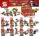 SY 1242-4 Red Alert: Minifigure vehicle weapons, 8 grizzly tanks, nighthawk helicopters, light prismatic tanks, magnetic storm tanks, anti-aircraft artillery, siege mechas, gate tanks, anti-tank howitzers