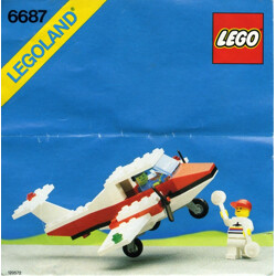 Lego 6687 Propeller aircraft