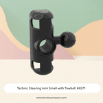 Technic Steering Arm Small with Towball #6571 - 26-Black