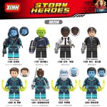 XINH 1198 8 minifigures: Captain Marvel