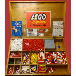 Lego 7100 Samsonite Large Educational Set