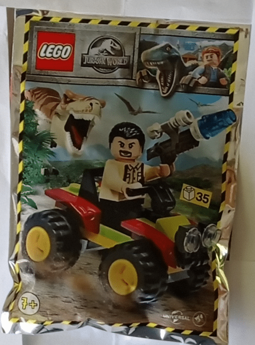 Lego 122009 Jurassic World Vic Hoskins mit Buggy  Neu und OVP 