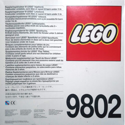 Lego 9802 Supplemental bricks for Lego game tables