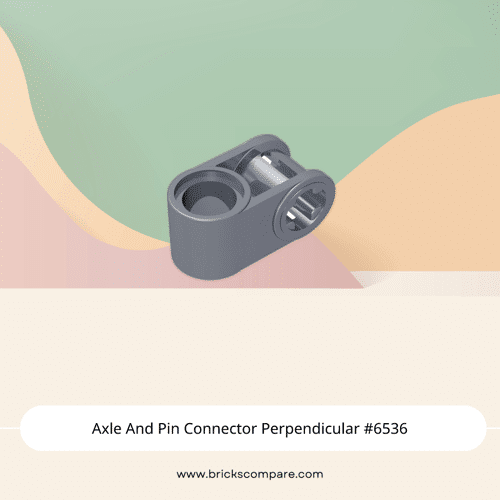 Axle And Pin Connector Perpendicular #6536 - 315-Flat Silver
