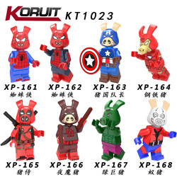 KORUIT XP-163 8 Minifigures: Spider Pigman