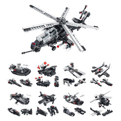 PANLOSBRICK 633005B Helicopter 8in1