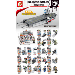 SY 12039 Black Gold Project: 16 combinations of nuclear-powered aircraft carriers