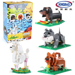 XINGBAO XB-18003 IDEABOX: Dog Family, a building block dog
