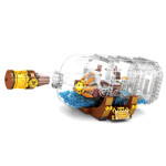 SY SY6294 One Piece: Wanli Sunshine Ship in a Bottle