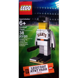 Lego GIANTS San Francisco Giants Baseball Player