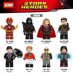 XINH 836 8 minifigures: Super Heroes