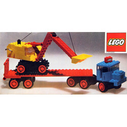 Lego 730 Excavator Transport Truck