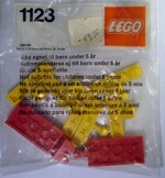 Lego 1123 Ball and Socket Couplings &amp; One Articulated Joint