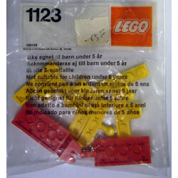 Lego 1123 Ball and Socket Couplings &amp; One Articulated Joint