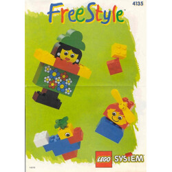 Lego 4135 Freestyle Canister, 3 plus