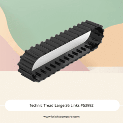 Technic Tread Large 36 Links #53992 - 26-Black