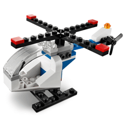 Lego 40097 Promotion: Modular Building of the Month: Helicopter