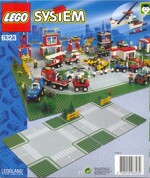Lego 6323 Road bottom board: Cross Road