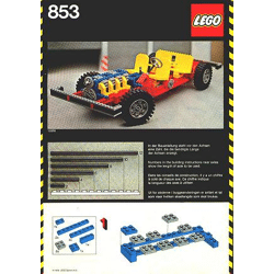 Lego 853 Car Chassis