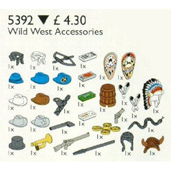 Lego 5392 Wild West Accessories