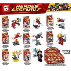 SY 1121-5 The Avengers Iron Man Minifigure 8