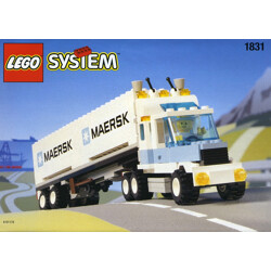 Lego 1831 Special Edition: Maersk Container Trucks