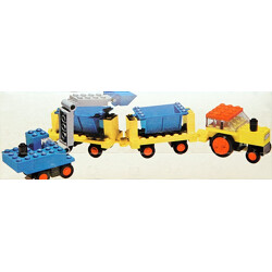 Lego 686 Excavators and dump trucks