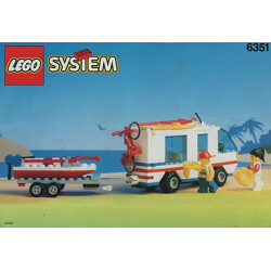 Lego 6351 Leisure: Windsurf camper