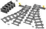 Lego 7895 Trains: Changing tracks