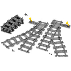 Lego 7895 Trains: Changing tracks