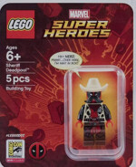 Lego Deadpool Sheriff MAVRAL Limits Humans