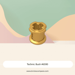 Technic Bush #6590 - 297-Pearl Gold