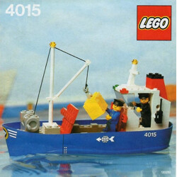 Lego 4015 Cargo ship
