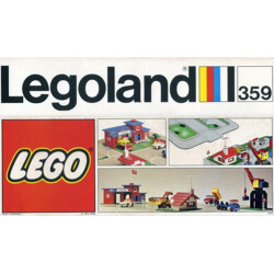 Lego 359 Environment Plate