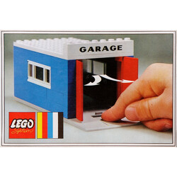 Lego 348 Automatic door garage