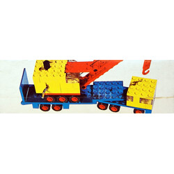 Lego 680 Low-Loader with Crane