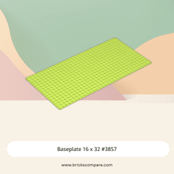 Baseplate 16 x 32 #3857 - 119-Lime