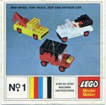 Lego 1-10 Mini-Wheel Model Maker No. 1 (Kraft Velveeta)