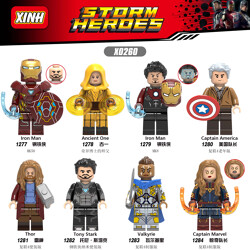 XINH 1277 8 minifigures: Super Heroes