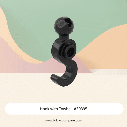 Hook with Towball #30395   - 26-Black